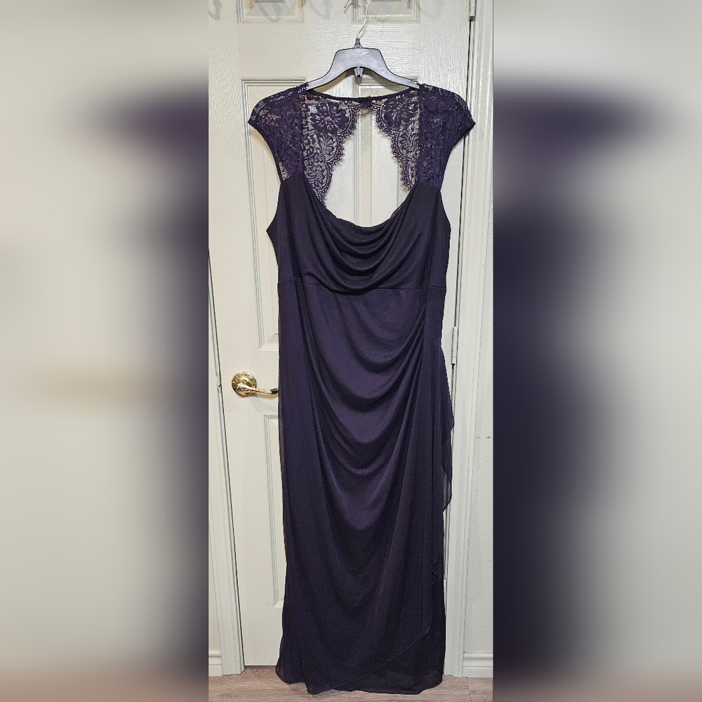 Scarlett Dress in Rich Eggplant